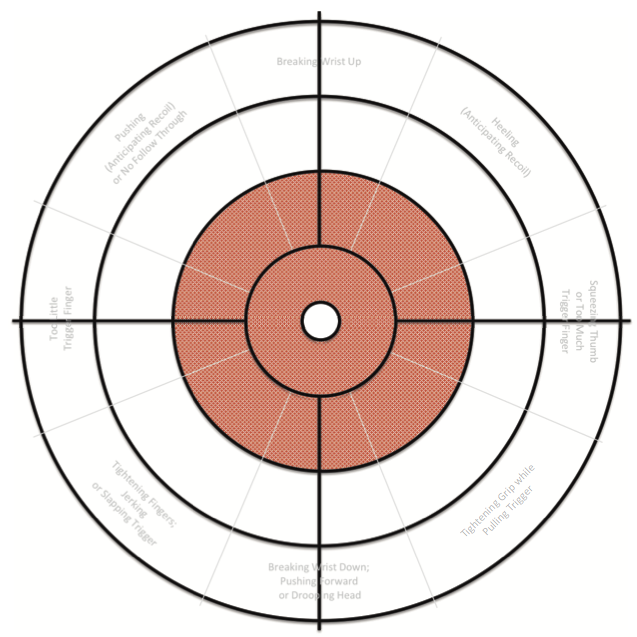 Diagnostic Handgun Targets | First Time Shooter